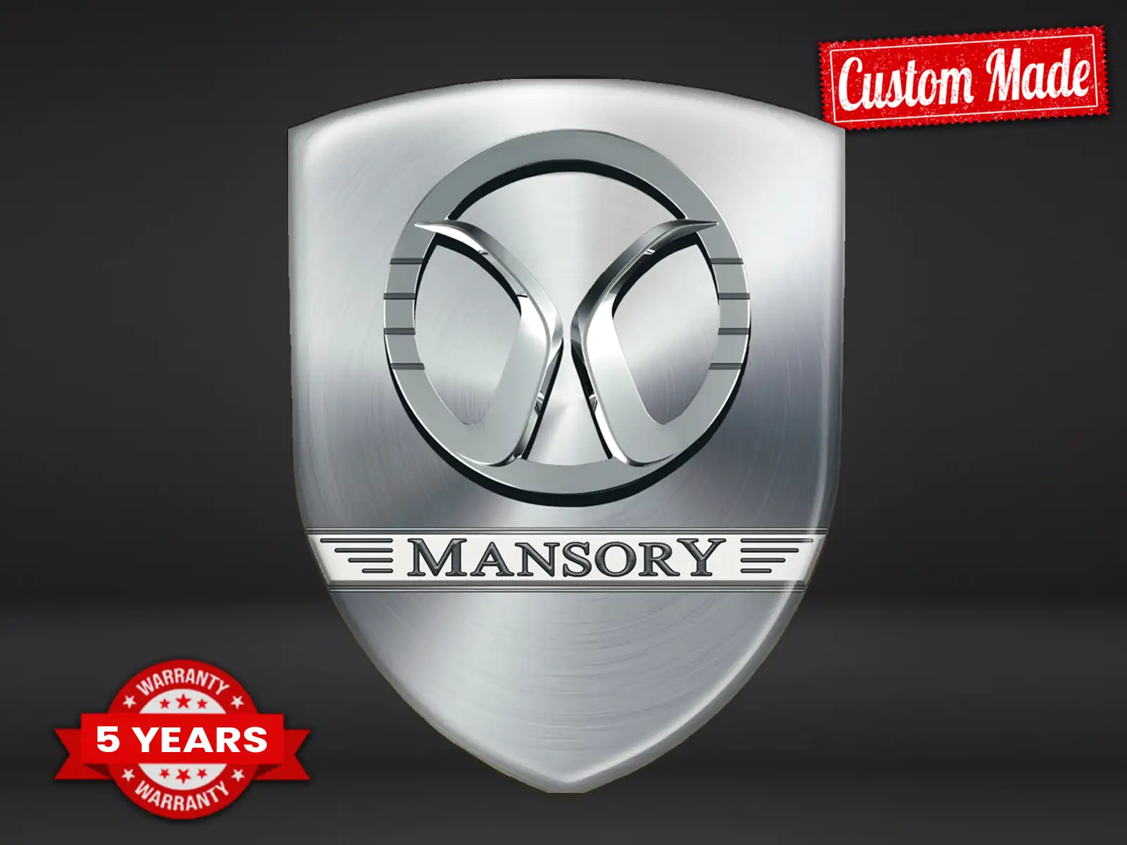 Mansory Heckscheibenaufkleber Premium Anpassbar Exklusiv